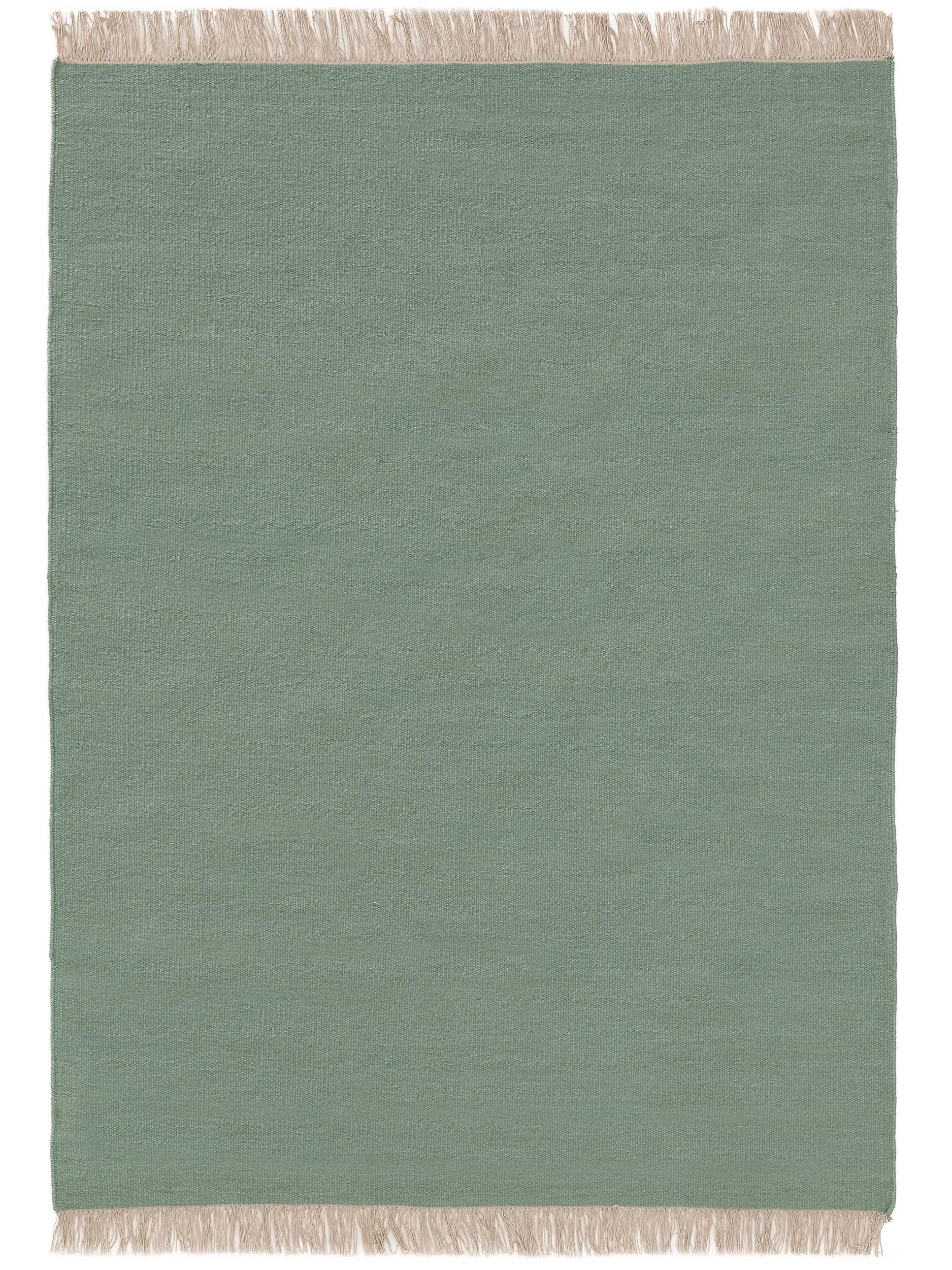 Wool Rug Liv Light Green