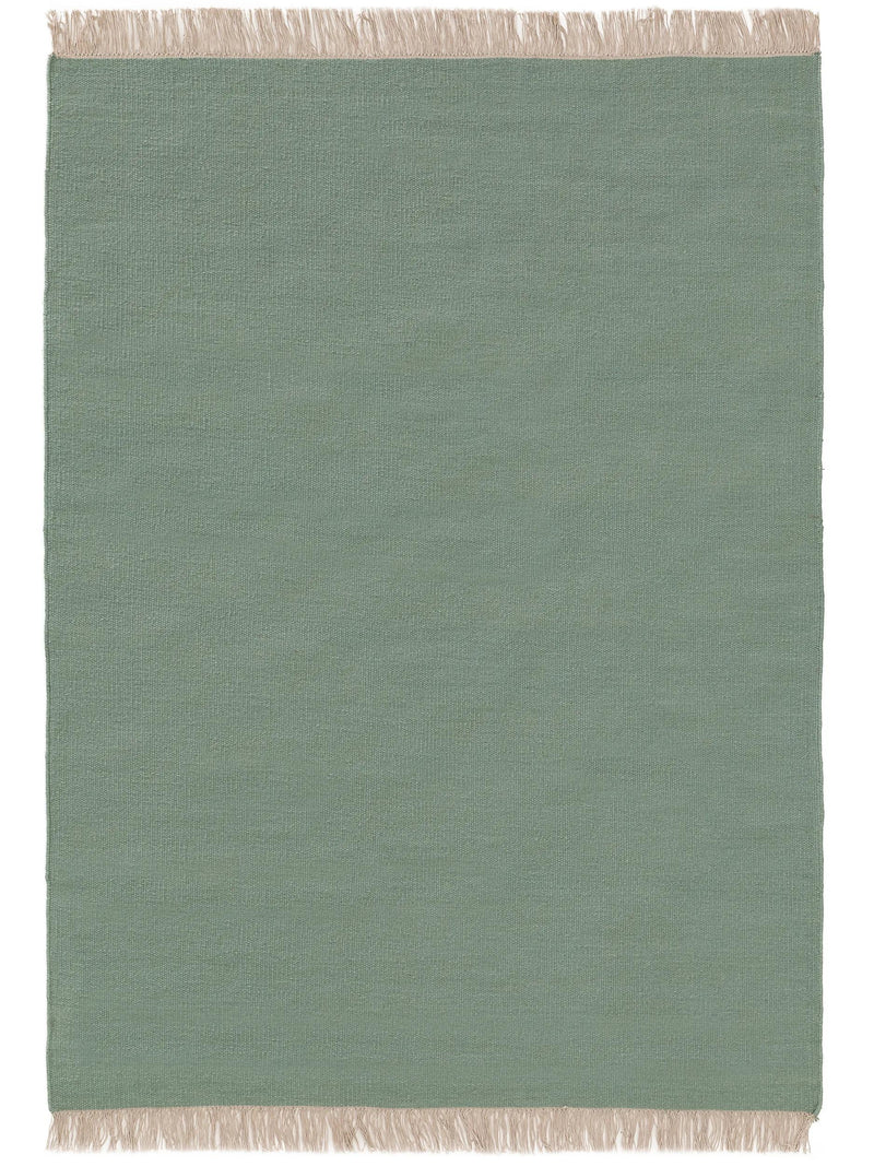 Wool Rug Liv Light Green