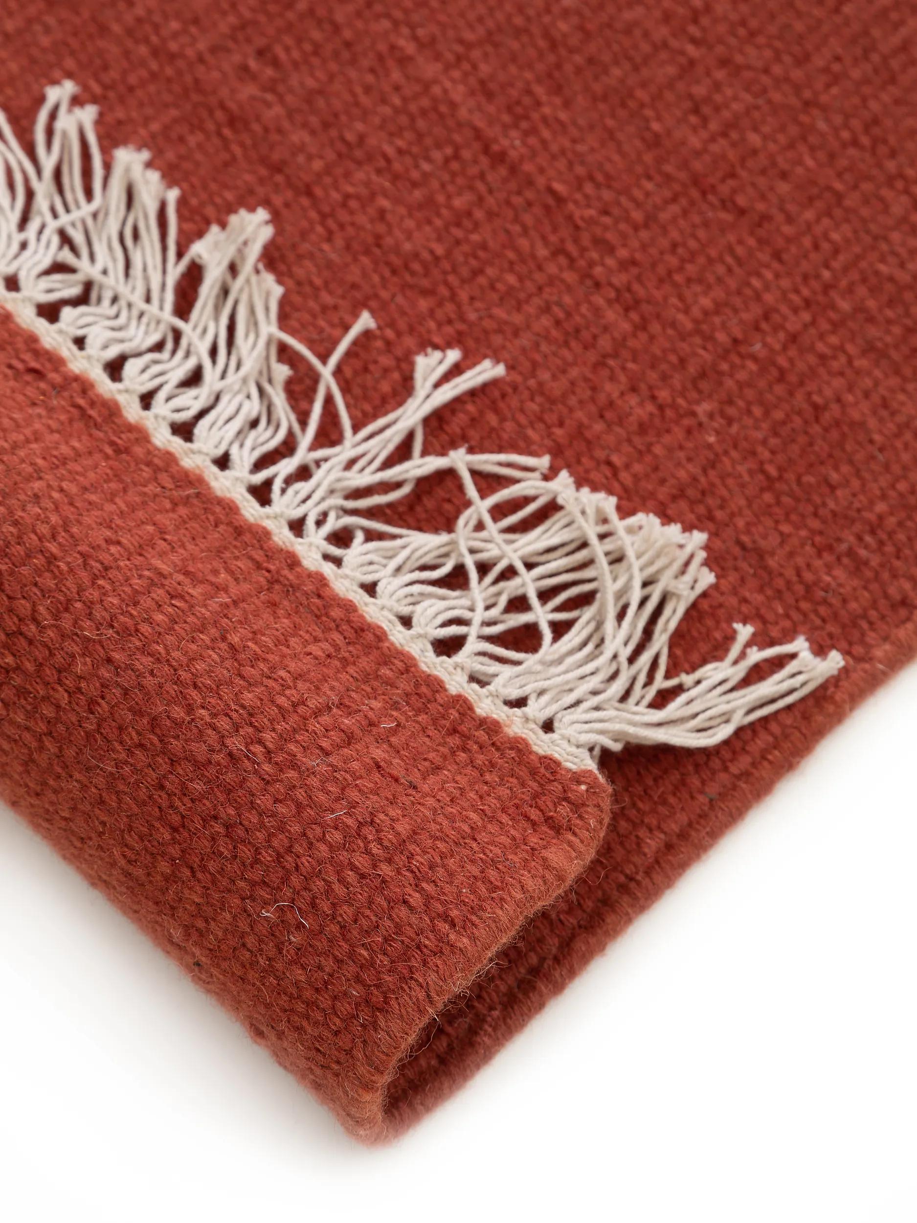 Wollteppich Liv Orange