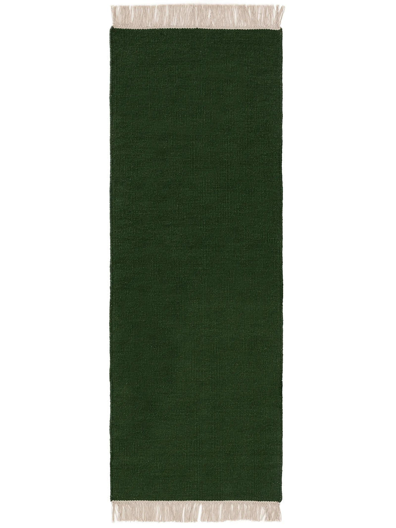 Wool Rug Liv Dark Green