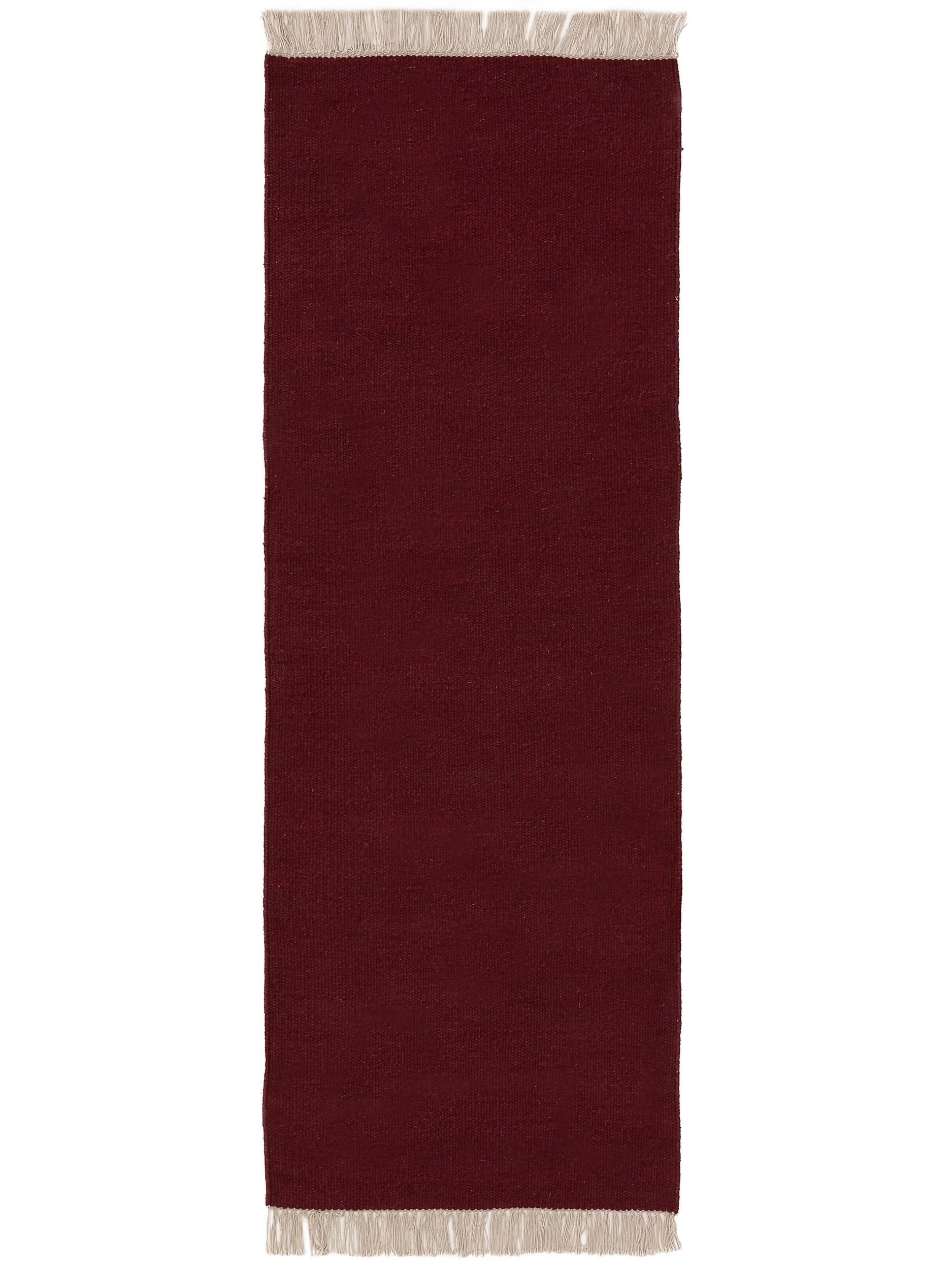 Wool Rug Liv Dark Red