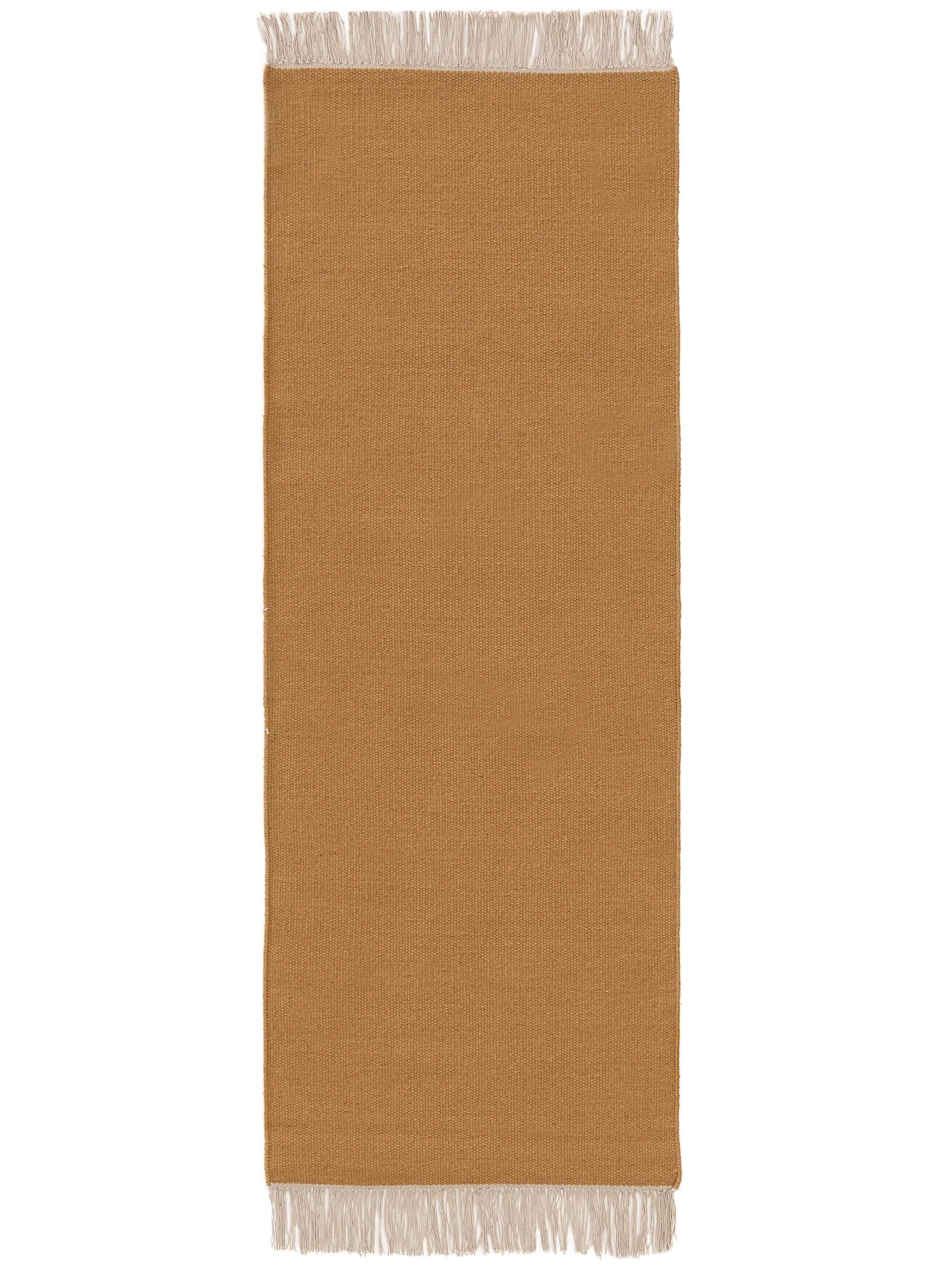 Tapis en laine Liv jaune