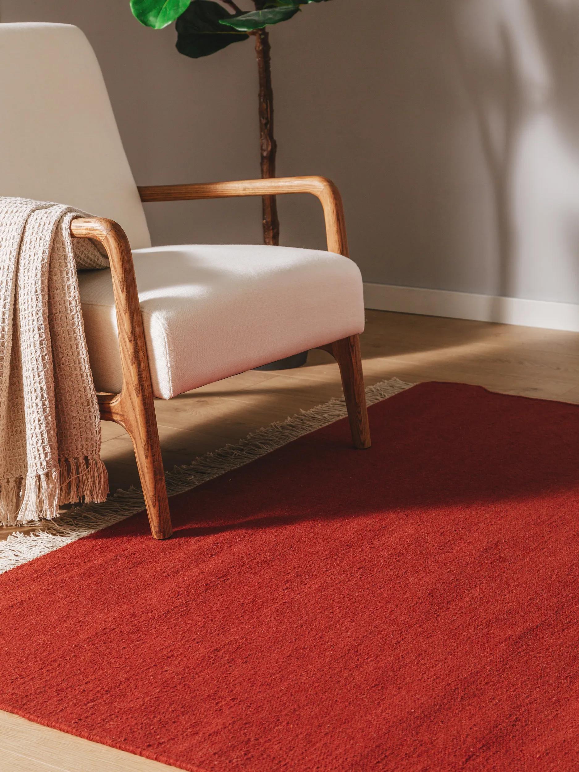 Wool Rug Liv Orange