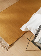 Tapis en laine Liv jaune