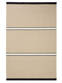 Wool Rug Livio Beige/Black