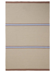 Wool Rug Livio Beige/Blue