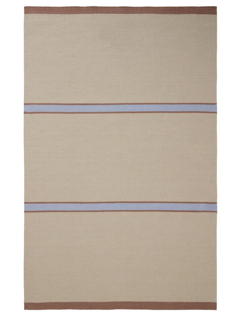 Wool Rug Livio Beige/Blue