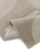 Wool Rug Logan Light Grey