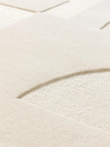 Wool Rug Logan Cream