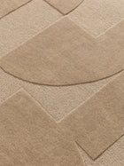 Wool Rug Logan Beige