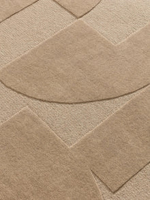Wool Rug Logan Beige