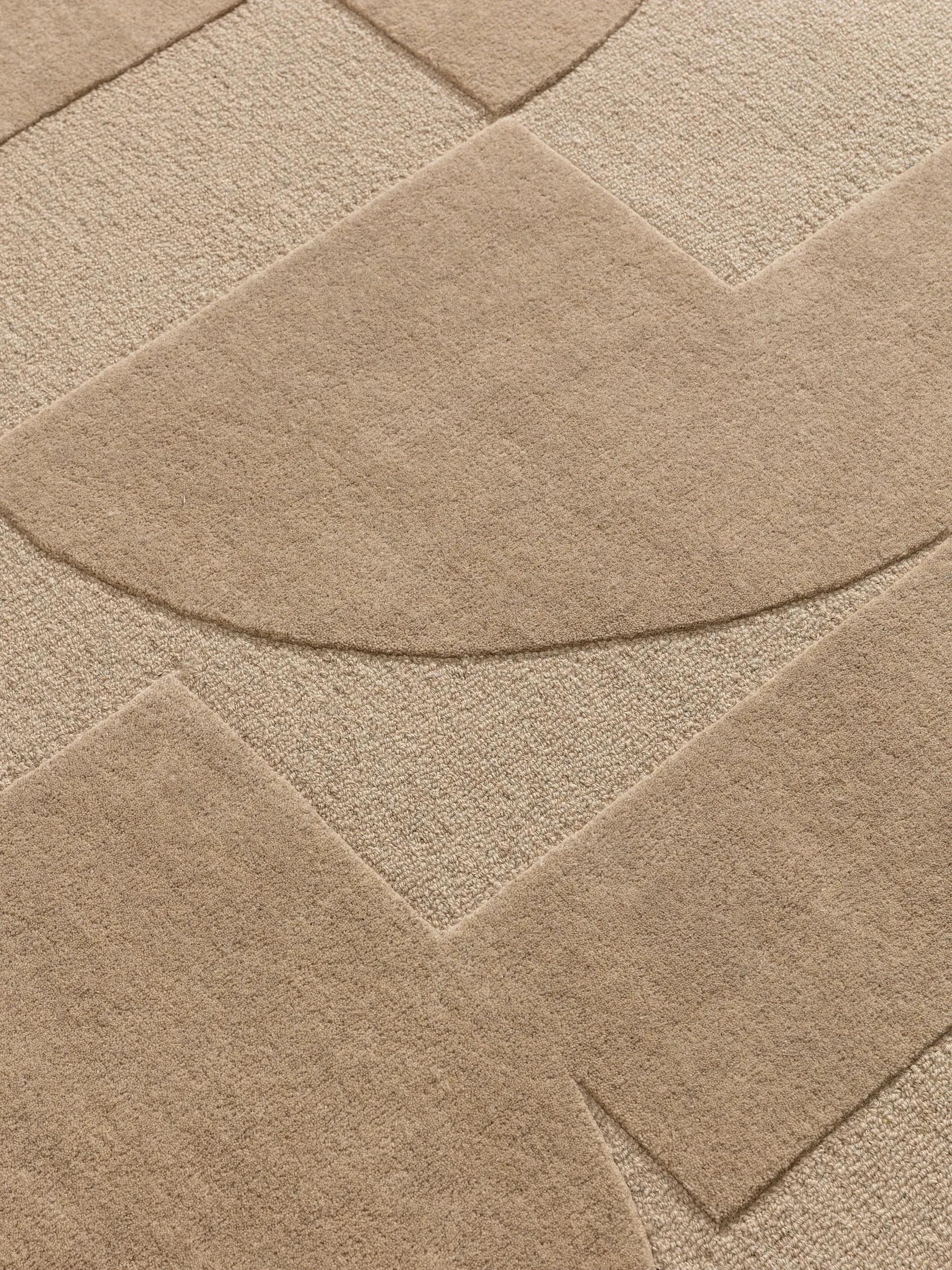 Wool Rug Logan Beige