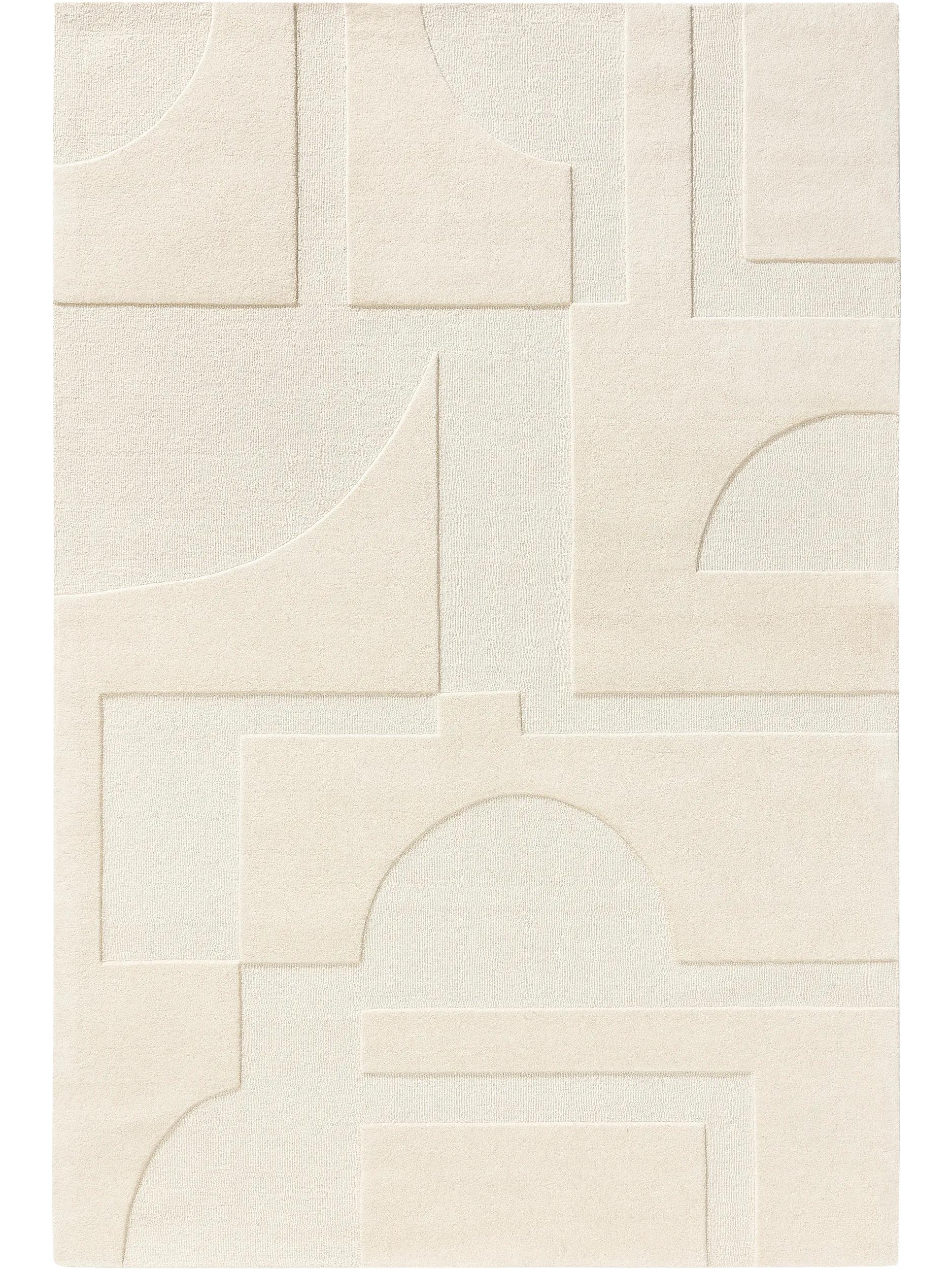 Wool Rug Logan Cream