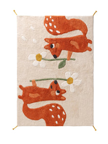 Washable Cotton Rug Lotte Beige/Multicolour