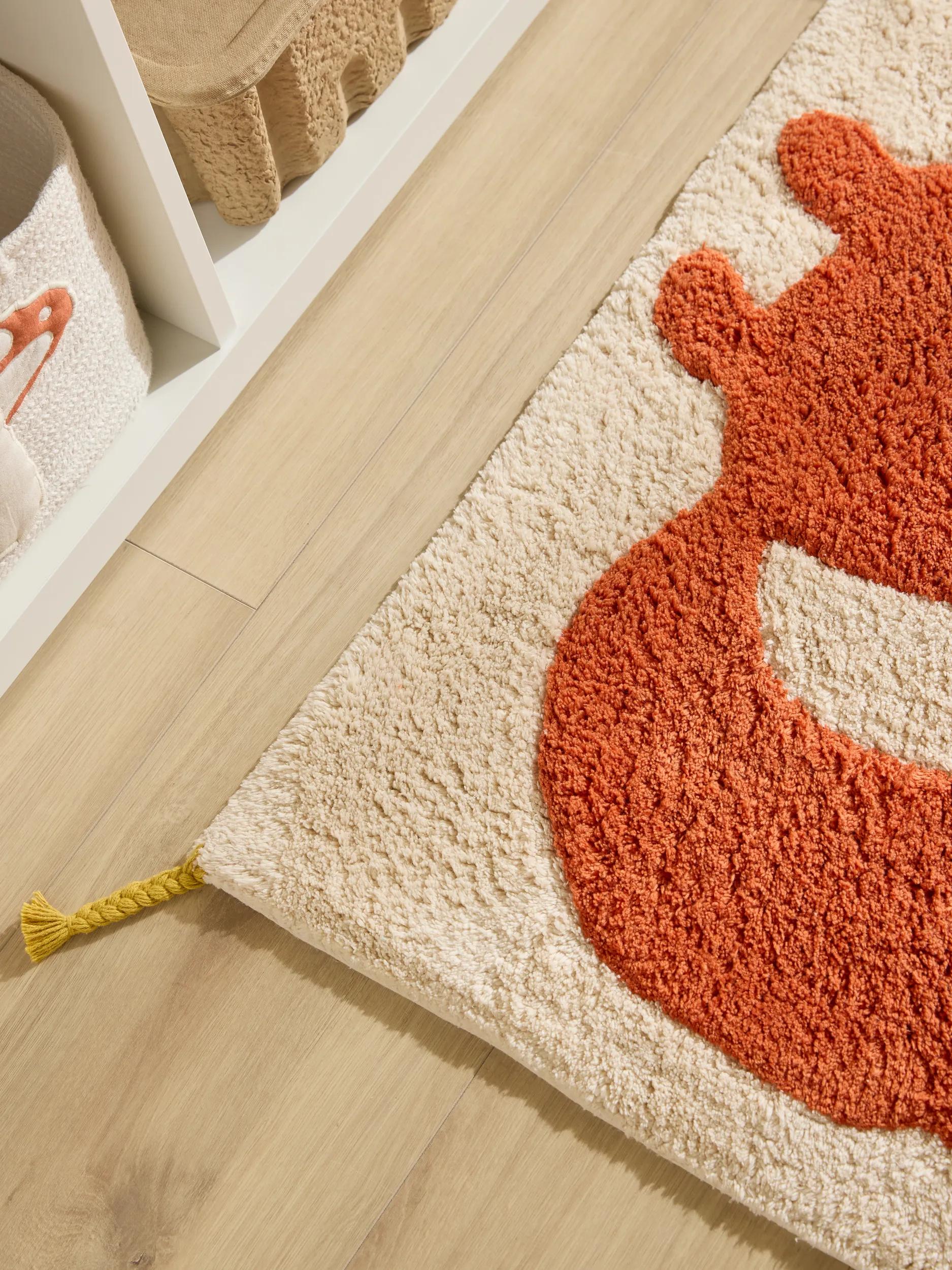 Washable Cotton Rug Lotte Beige/Multicolour