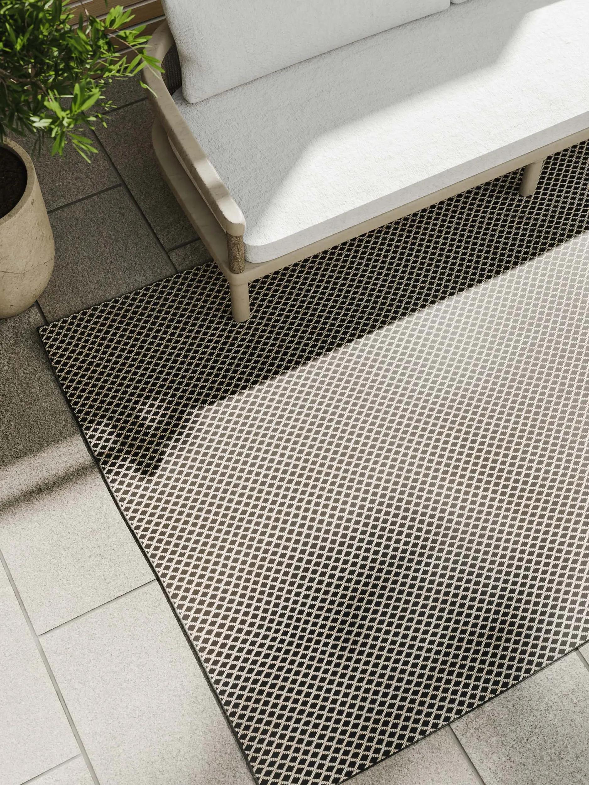In- & Outdoor Rug Lou Black