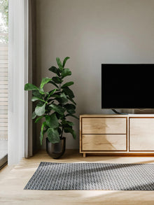 Alfombra para interior y exterior Lou azul