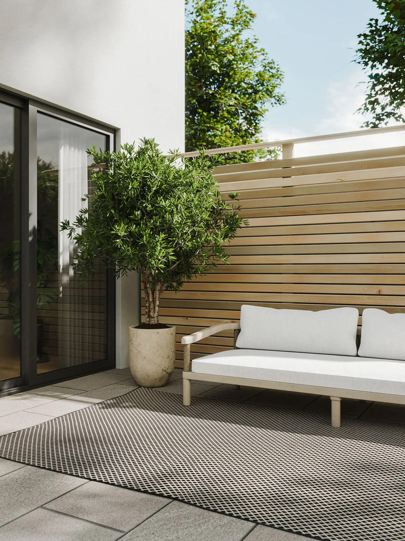 In- & Outdoor Rug Lou Black