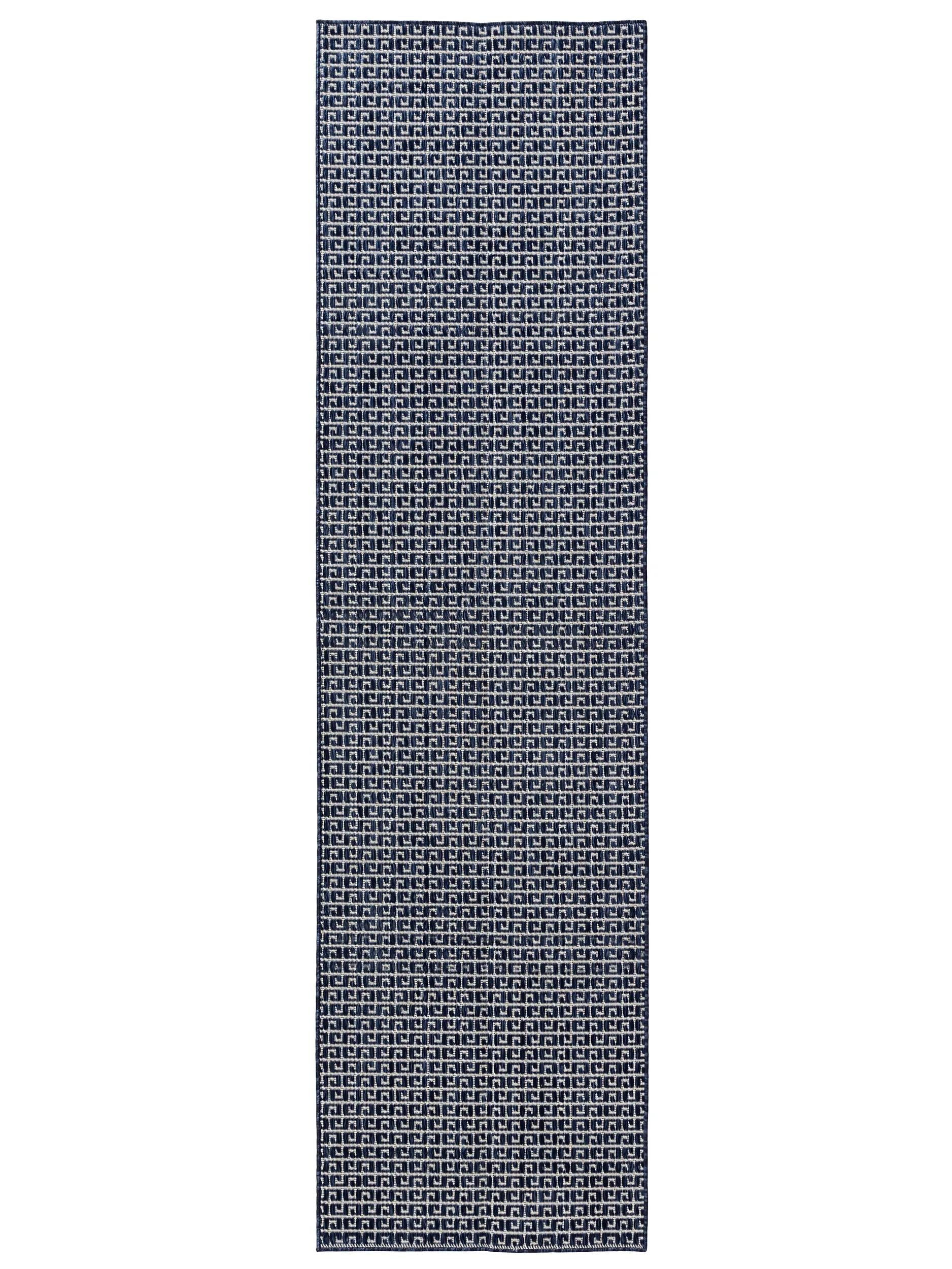 Alfombra para interior y exterior Lou azul