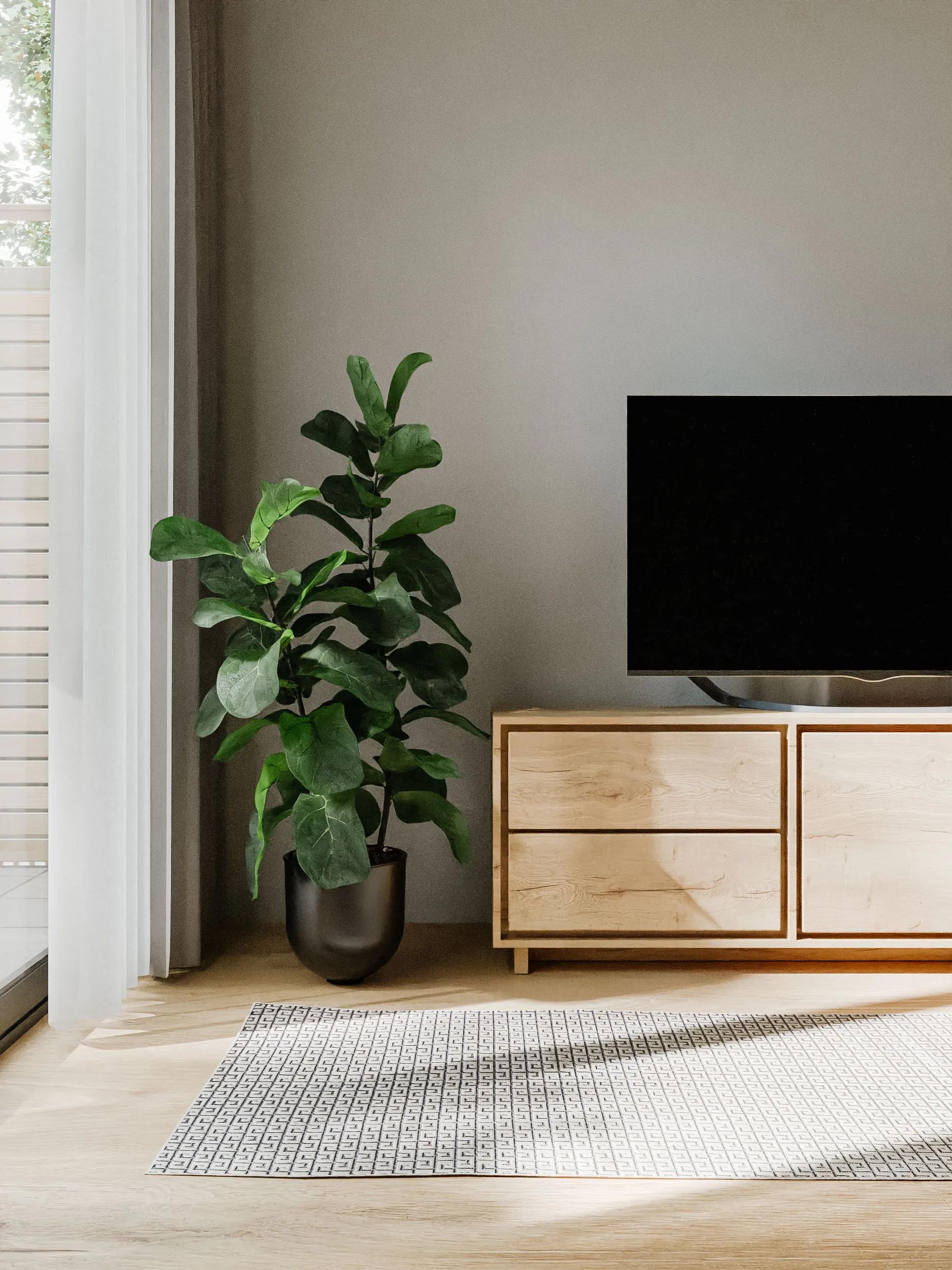 In- & Outdoor Rug Lou White