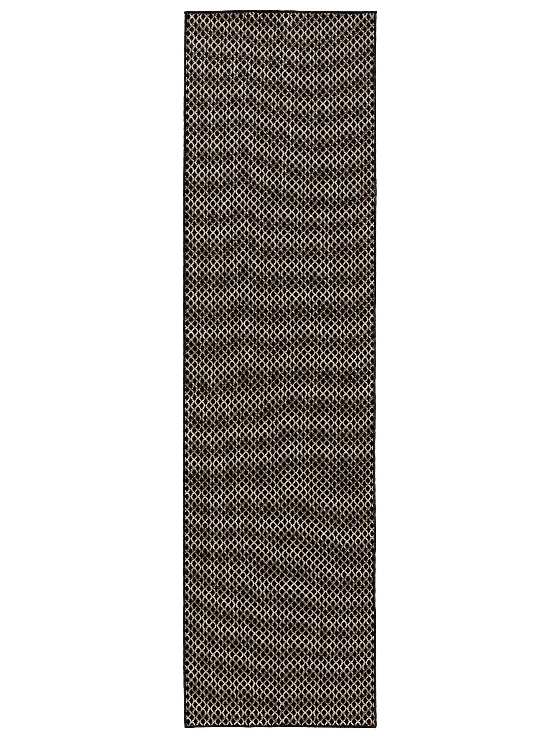 In- & Outdoor Teppich Lou Schwarz
