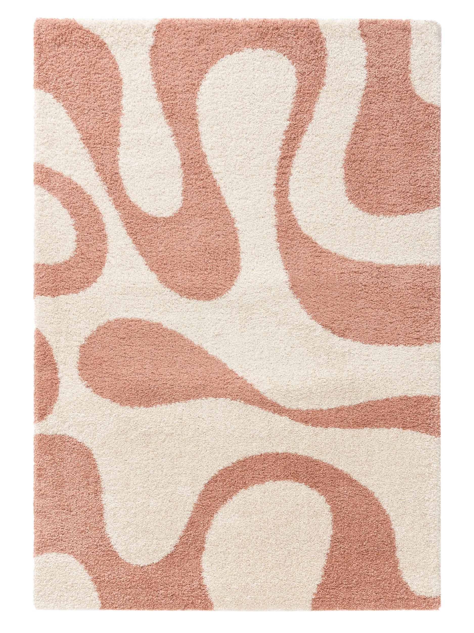 Shaggy rug Louise Rose
