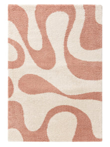 Shaggy rug Louise Rose