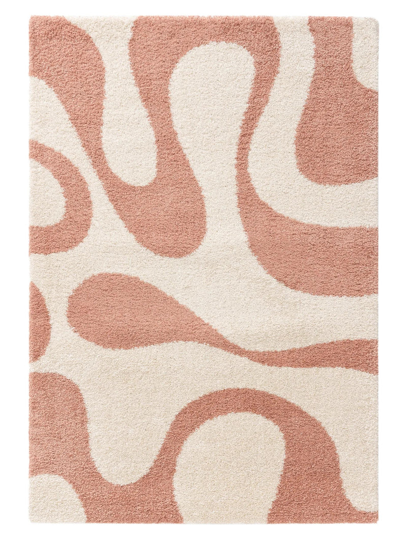 Shaggy rug Louise Rose