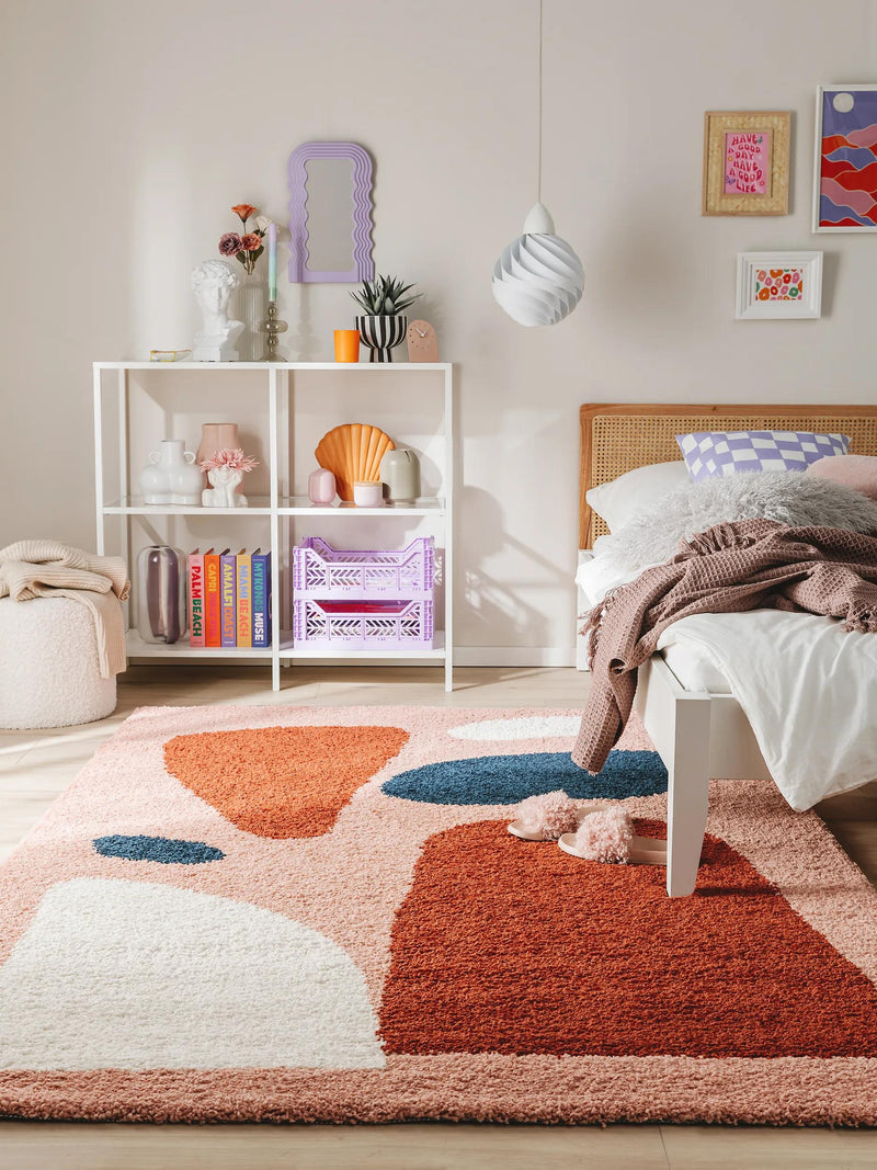 Shaggy rug Louise Multicolour