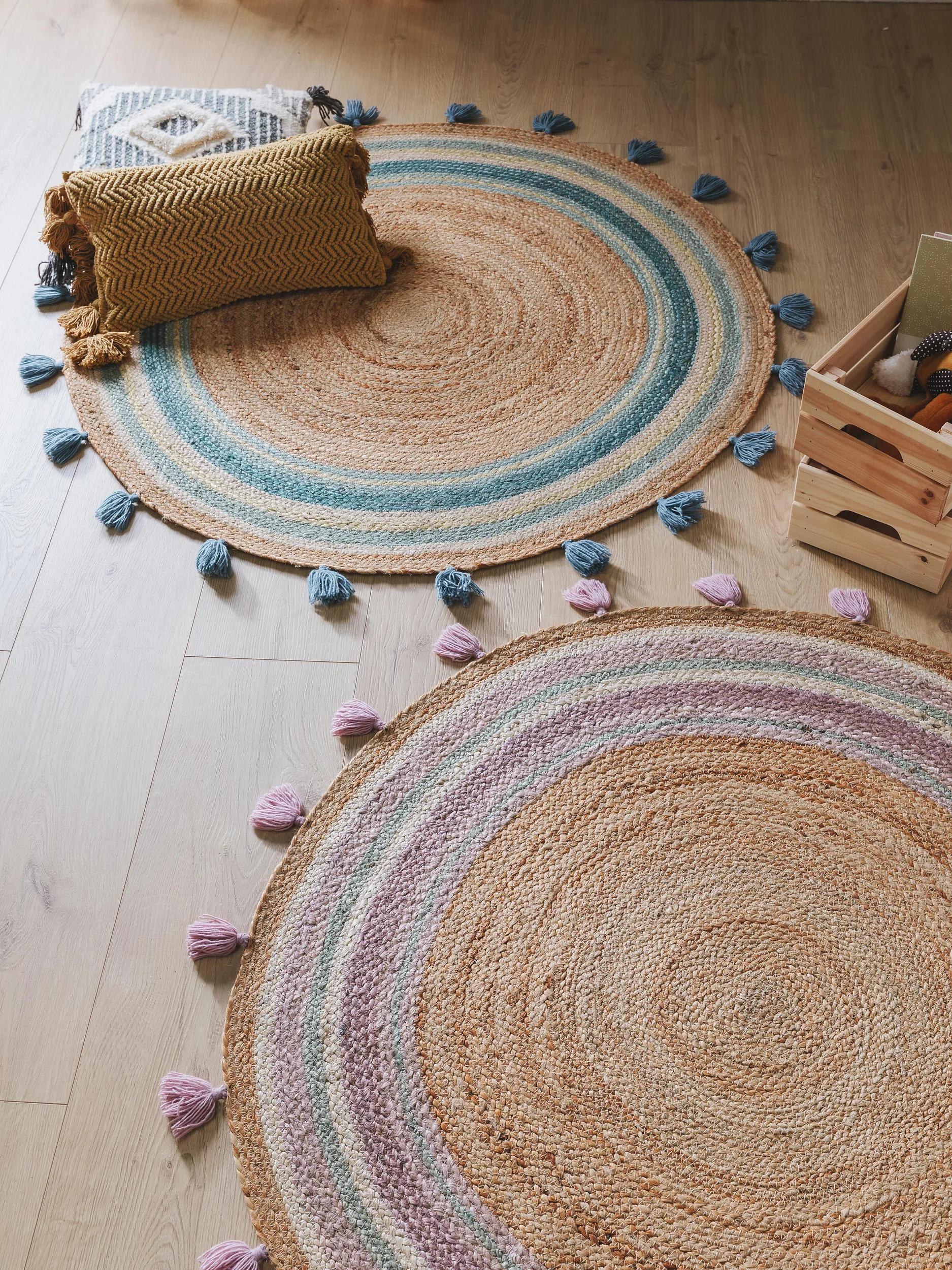 Kids rug Lovis Turquoise
