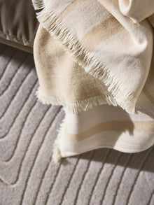 Cotton blanket Luan Cream/Beige