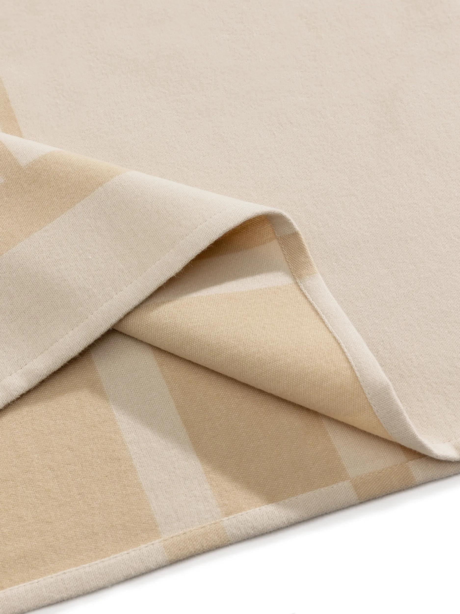 Cotton blanket Luan Cream/Beige