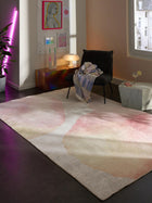 Washable Rug Luna Beige/Pink