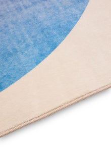Alfombra Lavable Luna Multicolor/Rosa