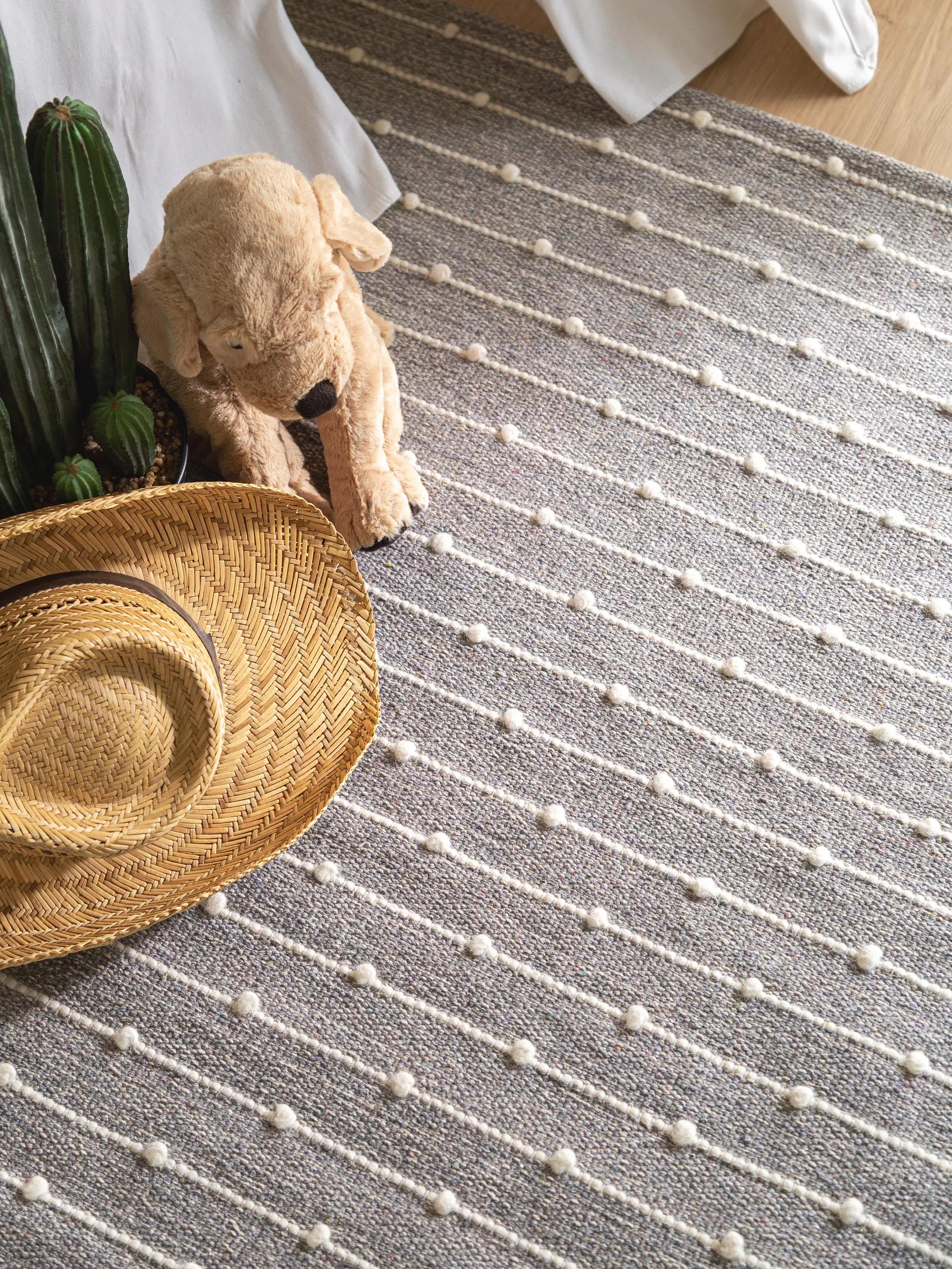 Kids rug Lupo Grey