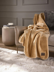 Couverture Lux Beige