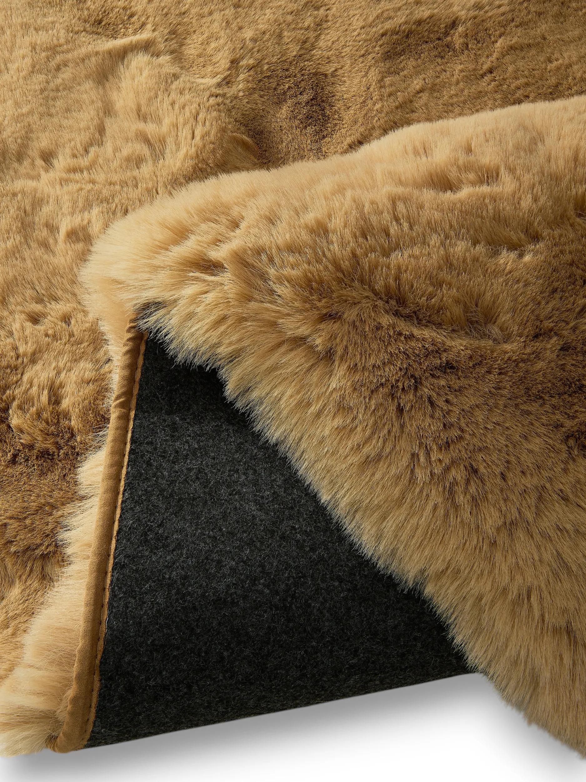 Shaggy rug Lux Light Brown