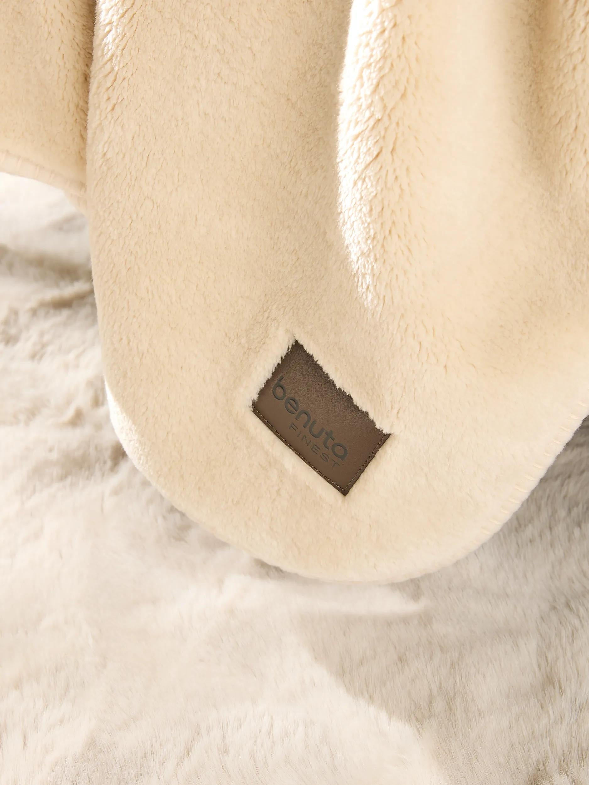 Couverture Lux Crème