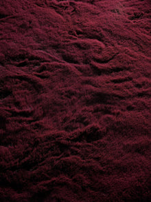 Shaggy rug Lux Bordeaux