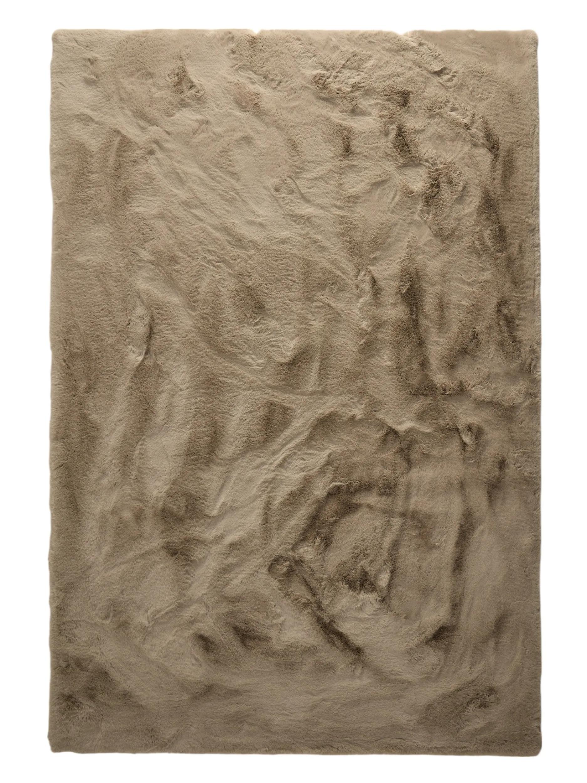 Shaggy rug Lux Taupe