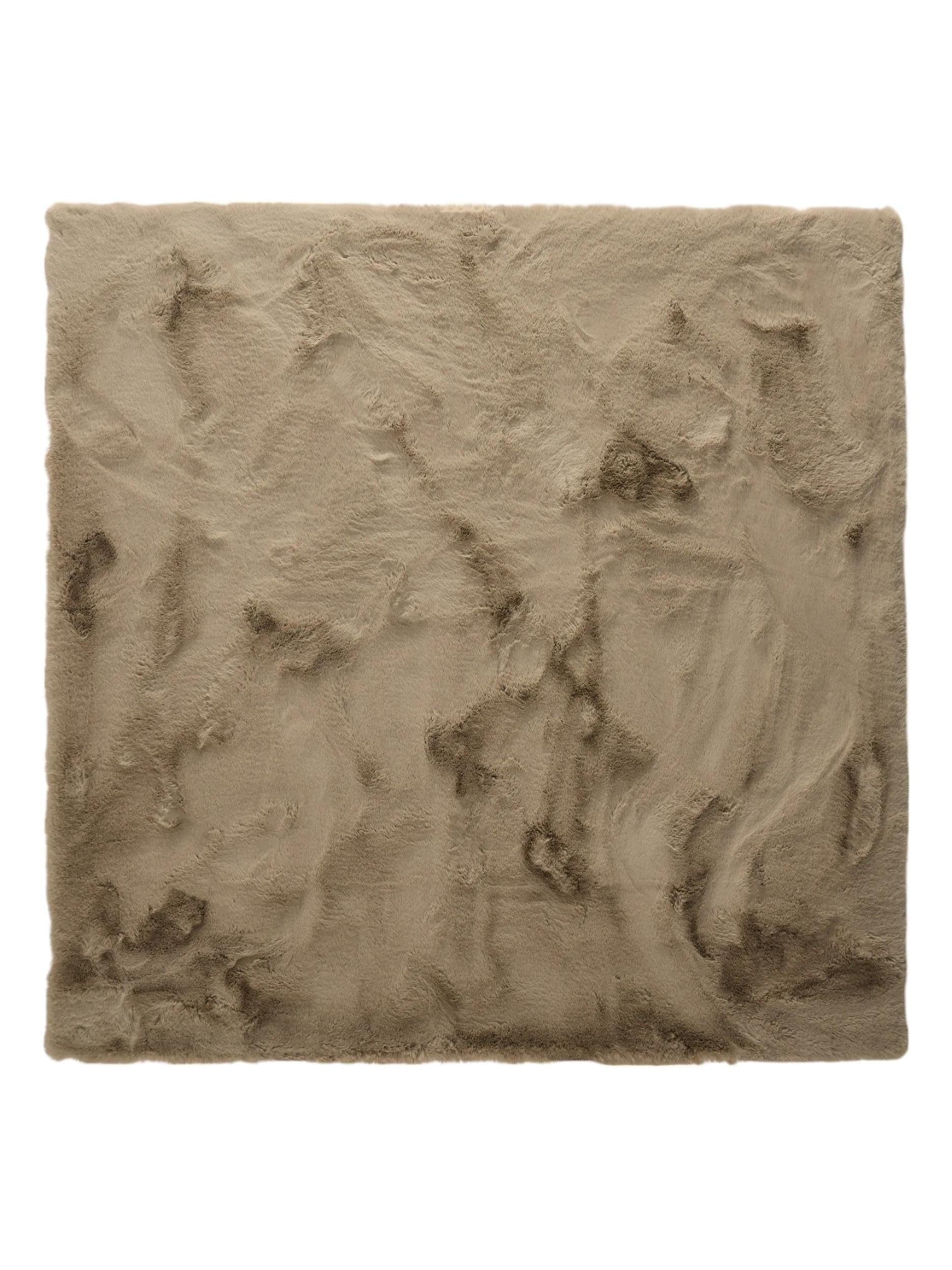 Shaggy rug Lux Taupe