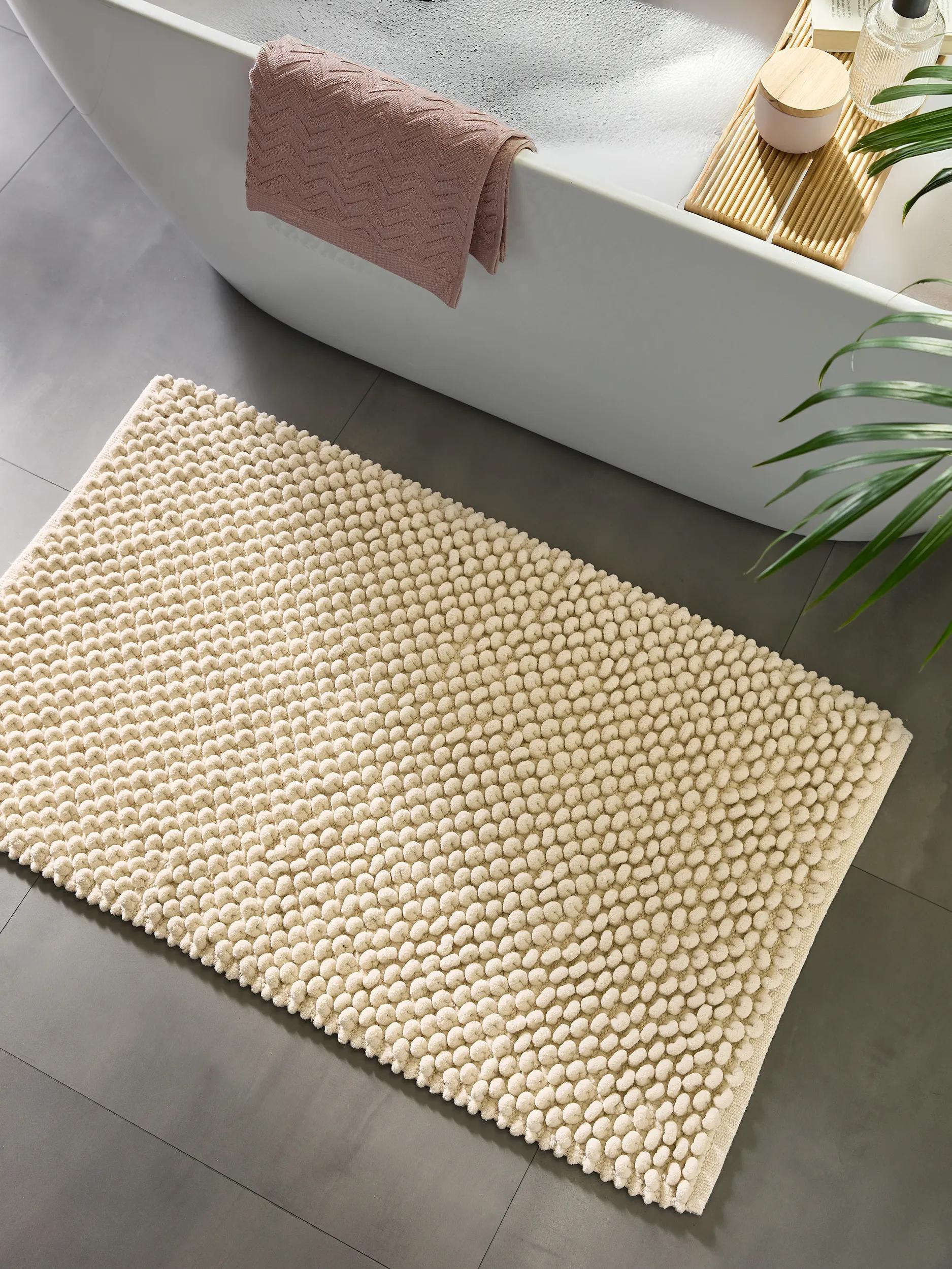 Bath Rug Lynn Ivory