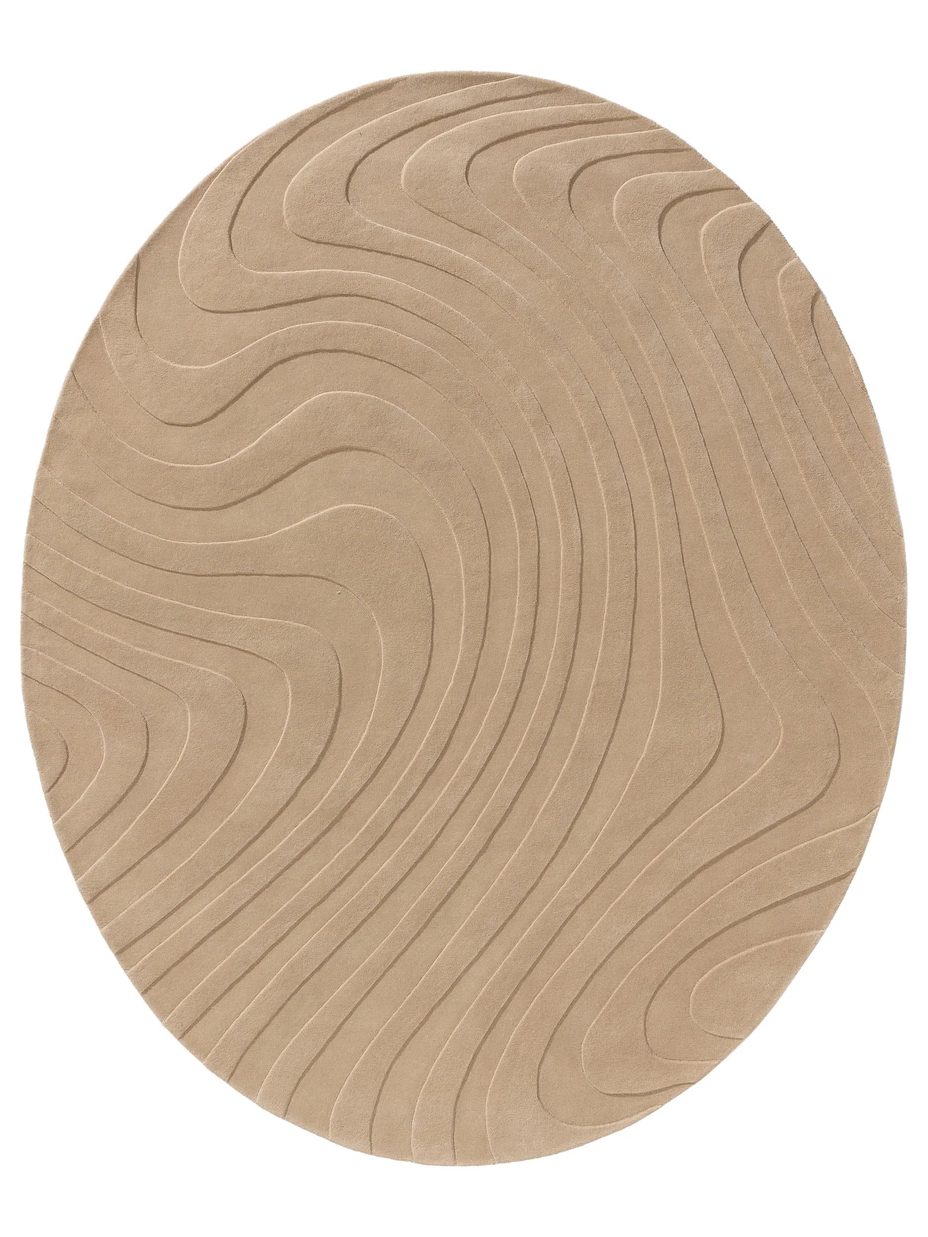 Wool Rug Magma Beige