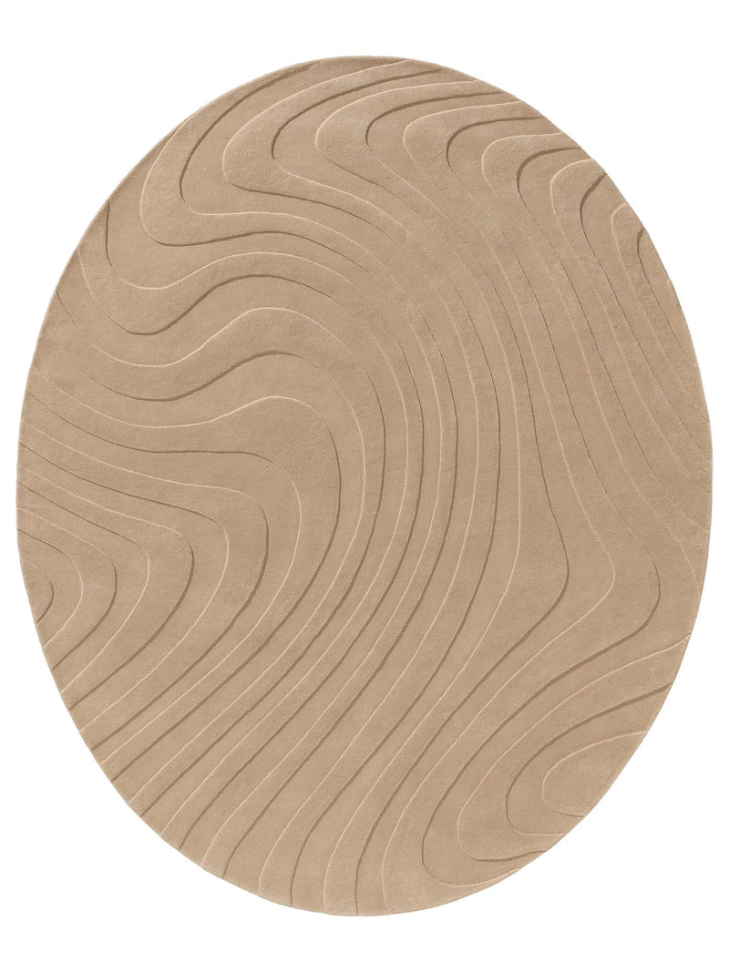 Wool Rug Magma Beige