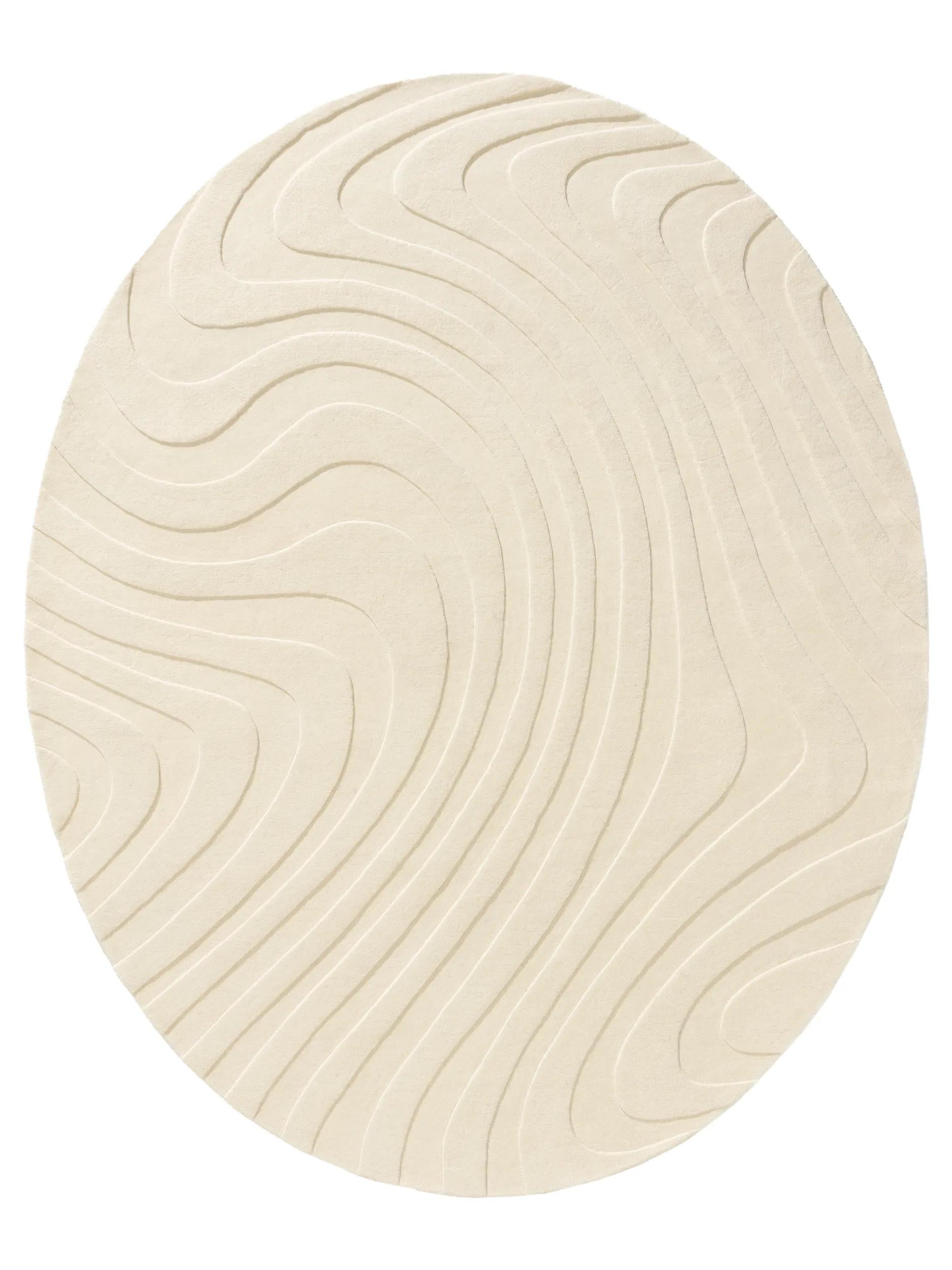 Wool Rug Magma Cream