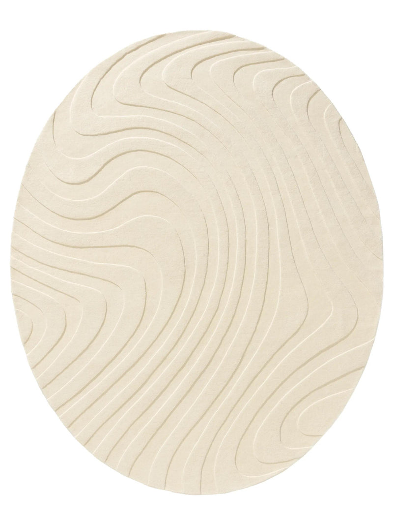 Wool Rug Magma Cream