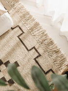 Hand Woven Kilim Mahila Taupe