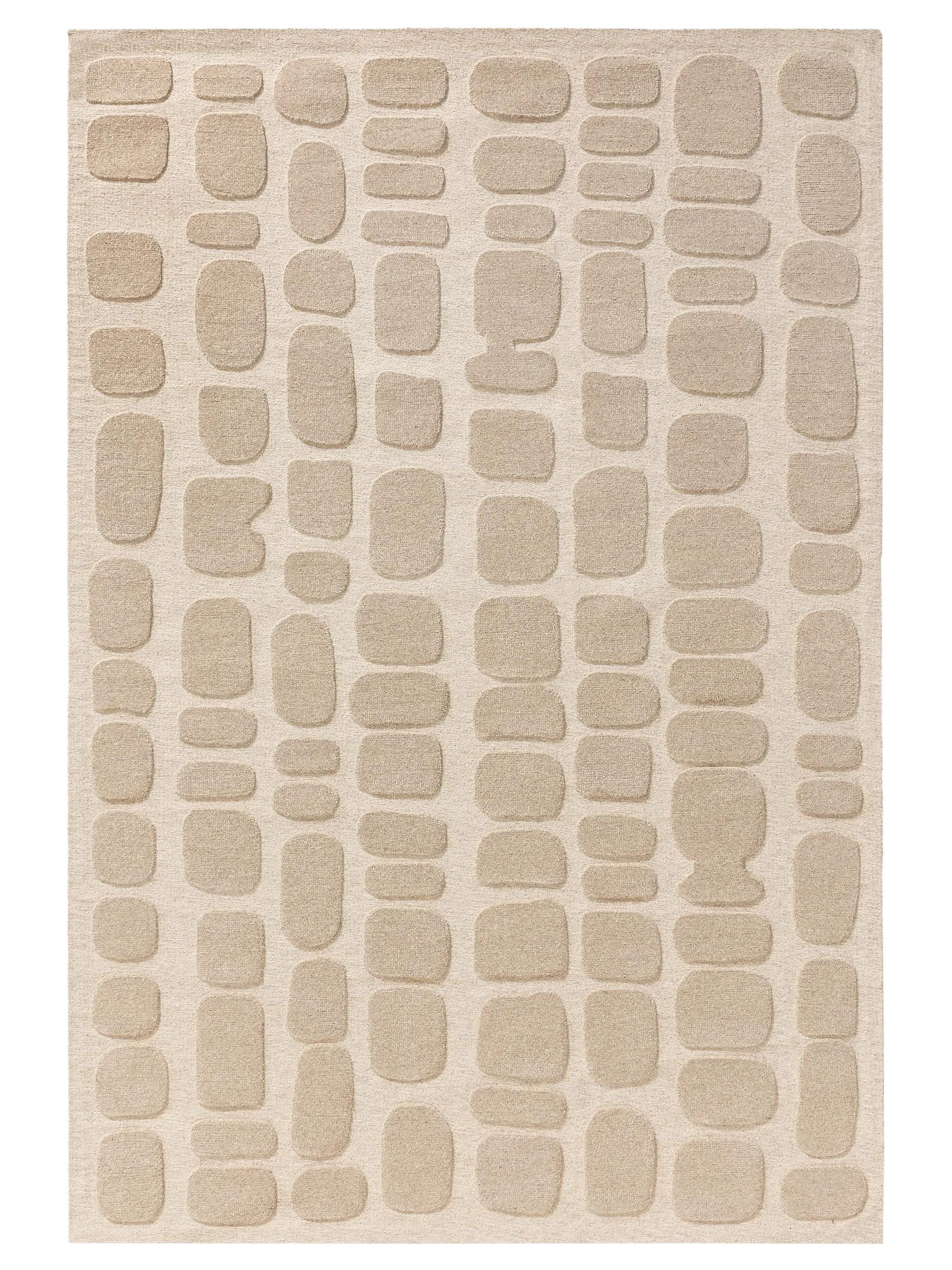 Tapis en laine Malin beige