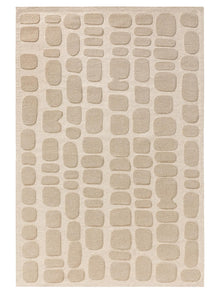 Tapis en laine Malin beige