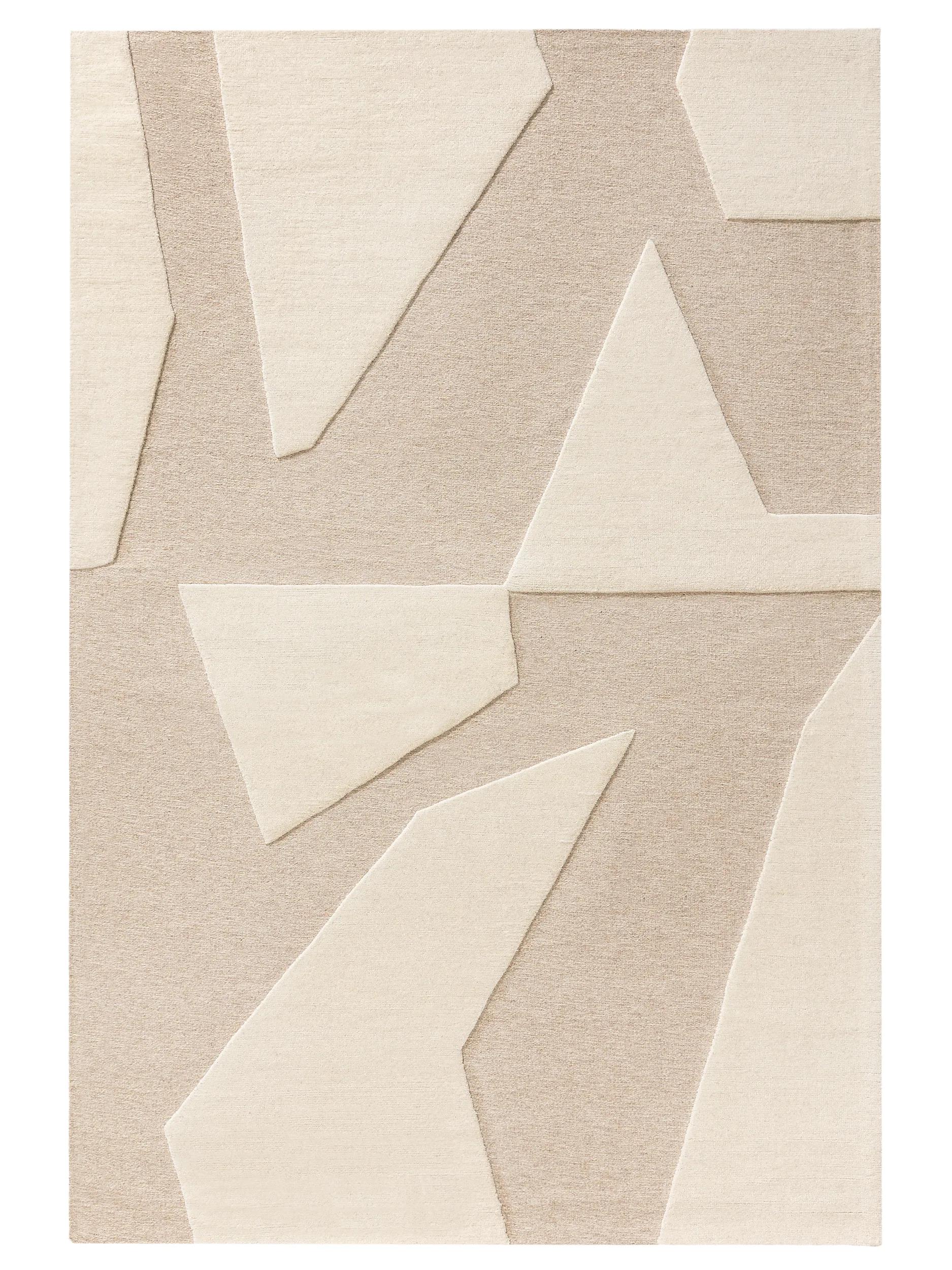Wollteppich Malin Creme